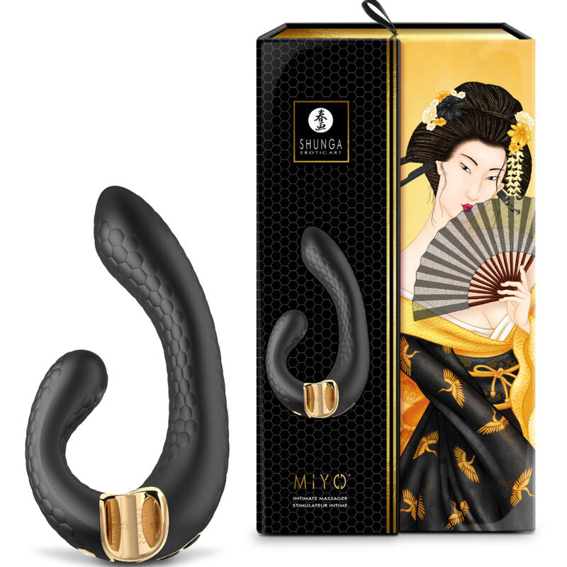 SHUNGA TOYS Masseur Intime Miyo Noir — vue alternative