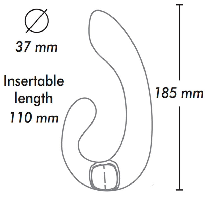 SHUNGA TOYS Masseur Intime Miyo Rose — accessoires inclus