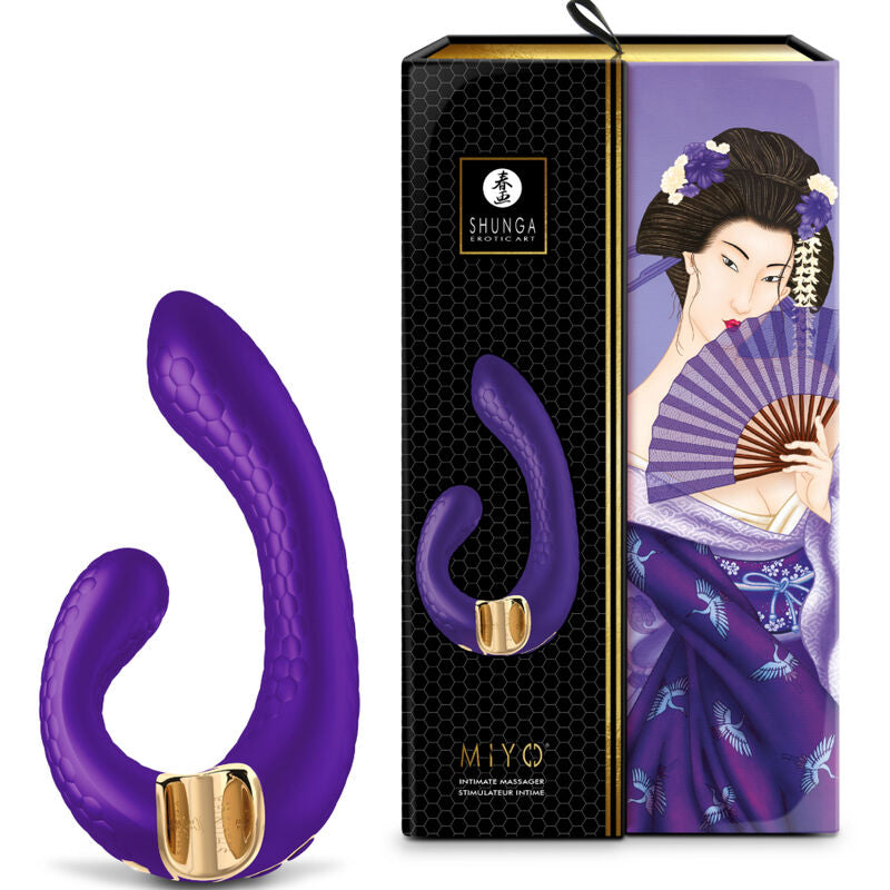 SHUNGA TOYS Masseur Intime Miyo Violette — vue alternative