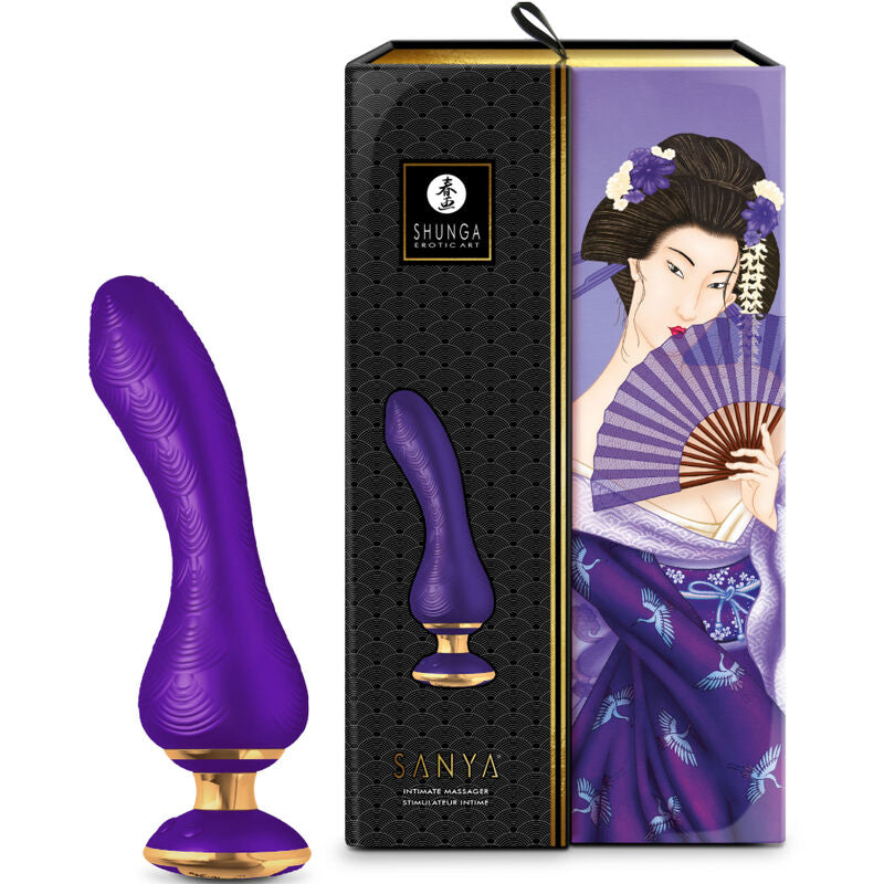 SHUNGA TOYS Masseur Intime Sanya Violet — vue arrière