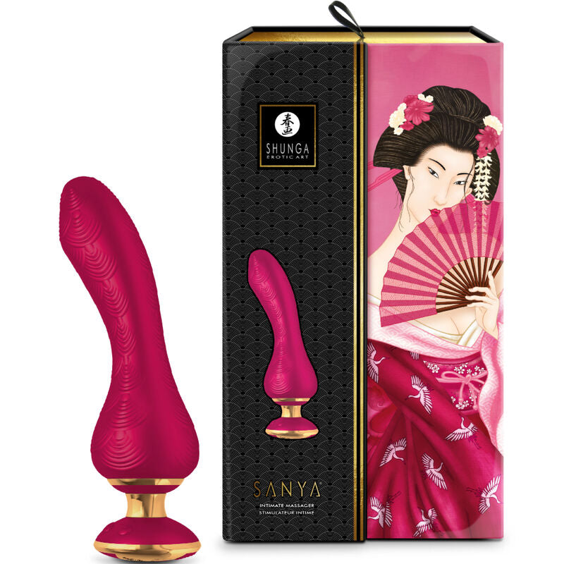 SHUNGA TOYS Masseur Intime Sanya Fuchsia — vue arrière