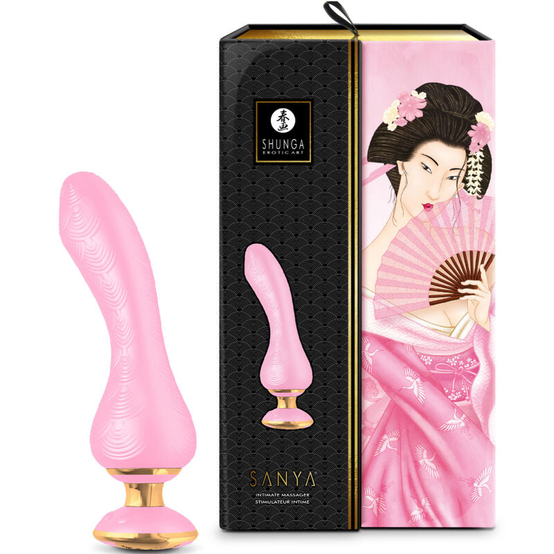 SHUNGA TOYS Masseur Intime Sanya Rose — vue arrière