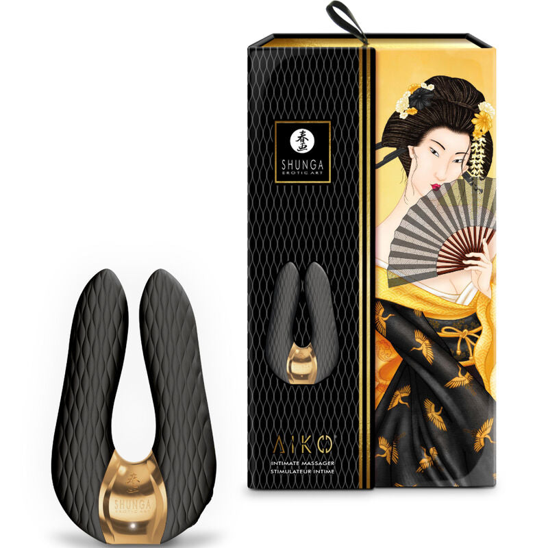 SHUNGA TOYS Masseur Intime Aiko Noir — vue arrière
