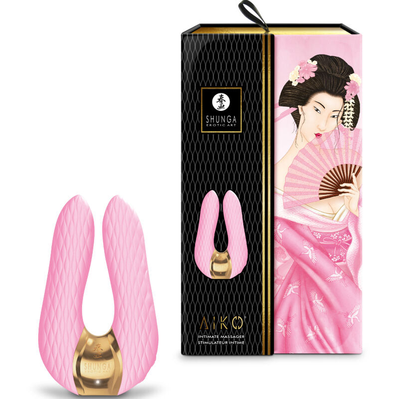 SHUNGA TOYS Masseur Intime Aiko Rose — vue arrière