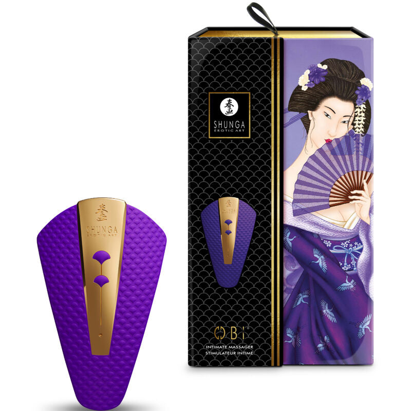 SHUNGA TOYS Masseur Intime Obi Violet — vue arrière