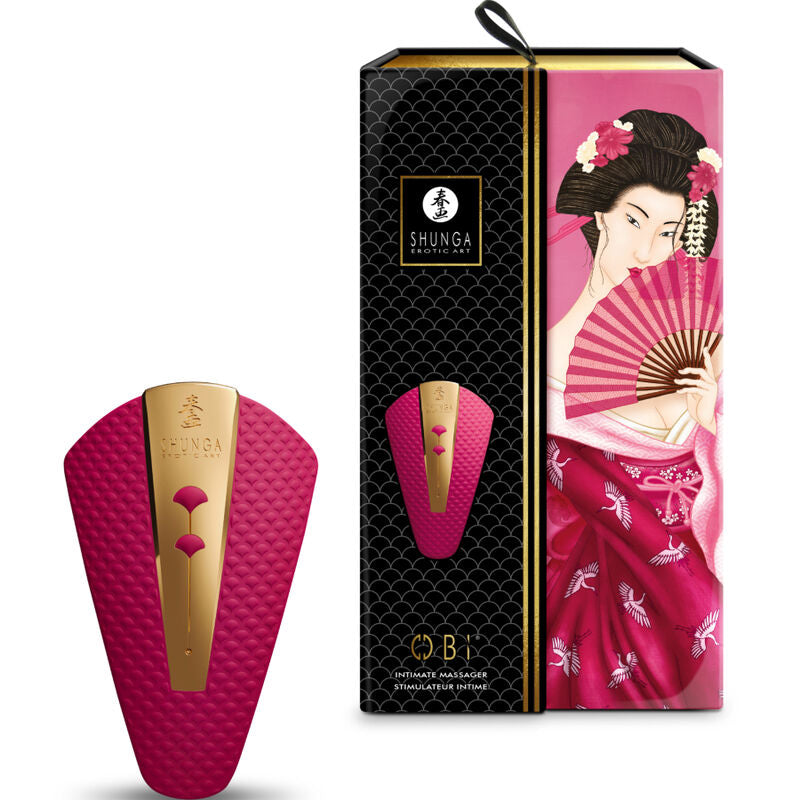 SHUNGA TOYS Masseur Intime Obi Fuchsia — vue arrière