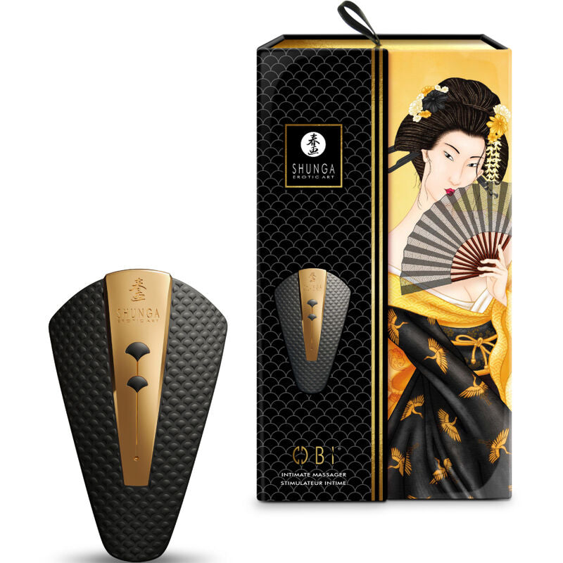 SHUNGA TOYS Masseur Intime Obi Noir — vue arrière