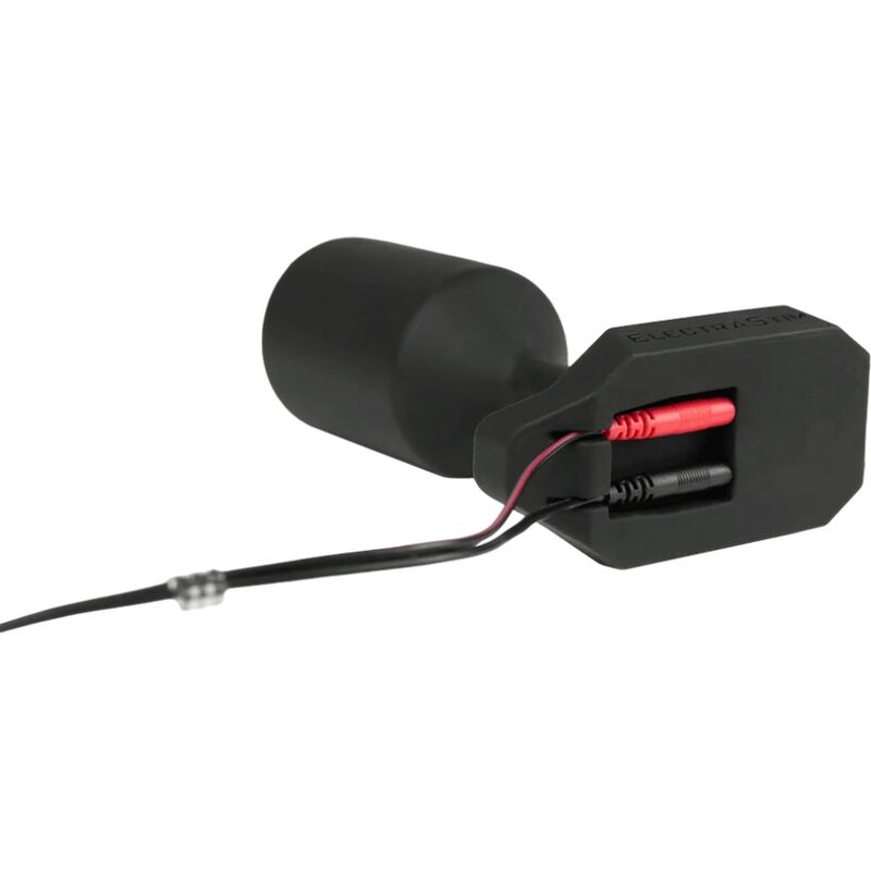 ELECTRASTIM Electro Plug Anal Mr-S-Cuir — accessoires inclus