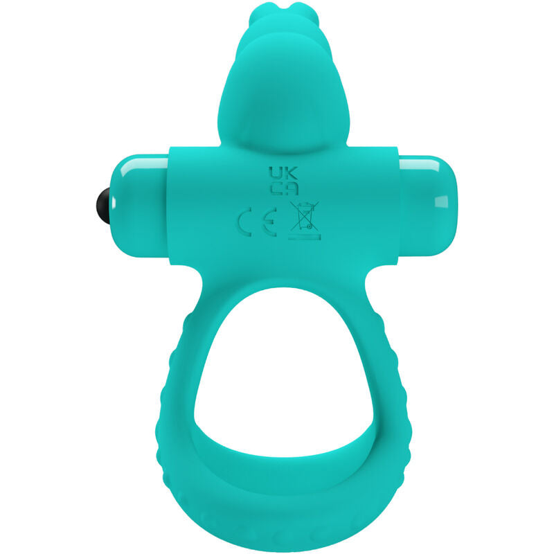 PRETTY LOVE MALE ANNEAU VIBRATEUR LAPIN VERT FIGGY — vue détaillée