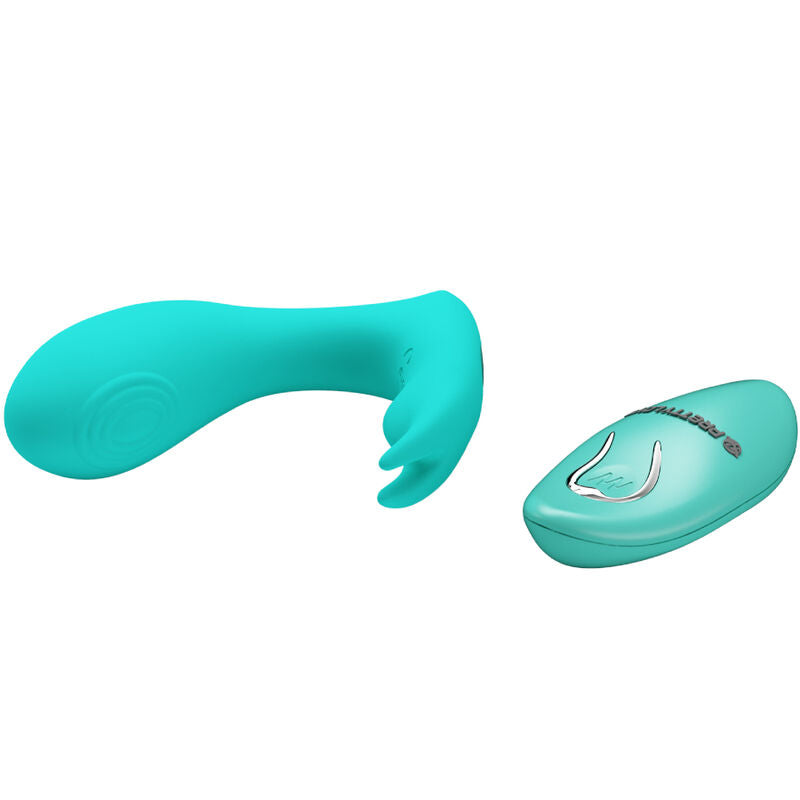 PRETTY LOVE BOTTOM Télécommande À Vibration Pulsation Idabelle Bleu — vue alternative