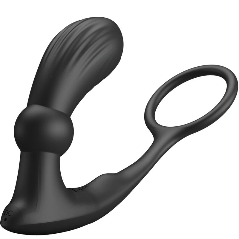 PRETTY LOVE BOTTOM ANNEAU ANAL VIBRATEUR WARREN NOIR - Aura Intime