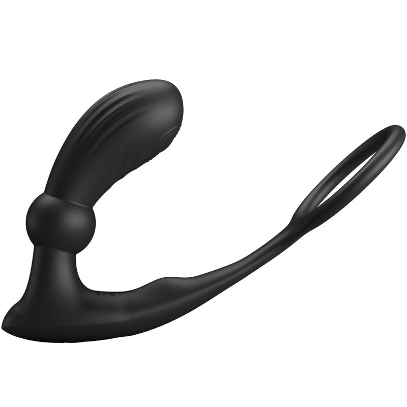 PRETTY LOVE BOTTOM ANNEAU ANAL VIBRATEUR WARREN NOIR — vue détaillée