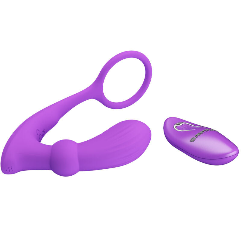 PRETTY LOVE BOTTOM BAGUE WARREN VIBRATEUR ANAL VIOLET — vue alternative