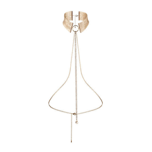 BIJOUX DESIRE METALLIQUE Désir Métallique Collier Métallisé Doré - Aura Intime