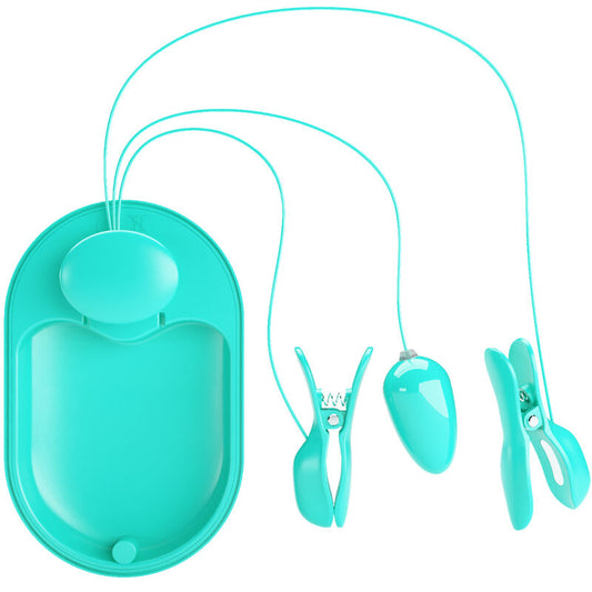 PRETTY LOVE FLIRTATION BOITE SURPRISE PINCE A ELECTRO STIMULATION BLEUE - Aura Intime