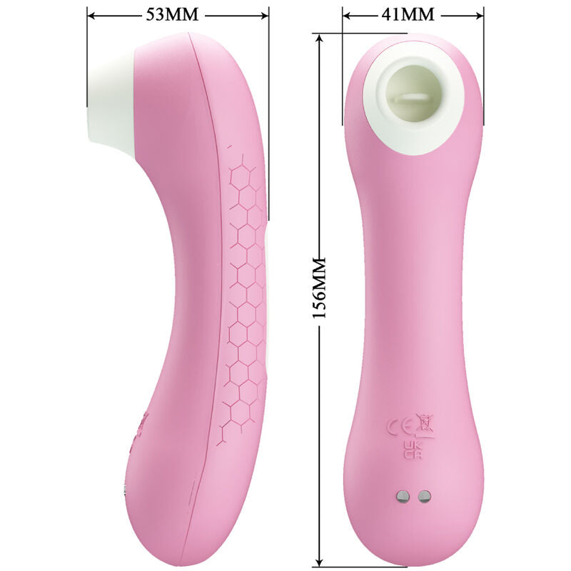 ROMANCE Succion Clitoris Rose Émeraude — vue arrière