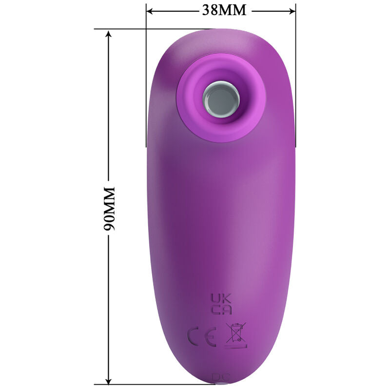 ROMANCE Adora Mini Violet Clitoris Sucker — vue arrière