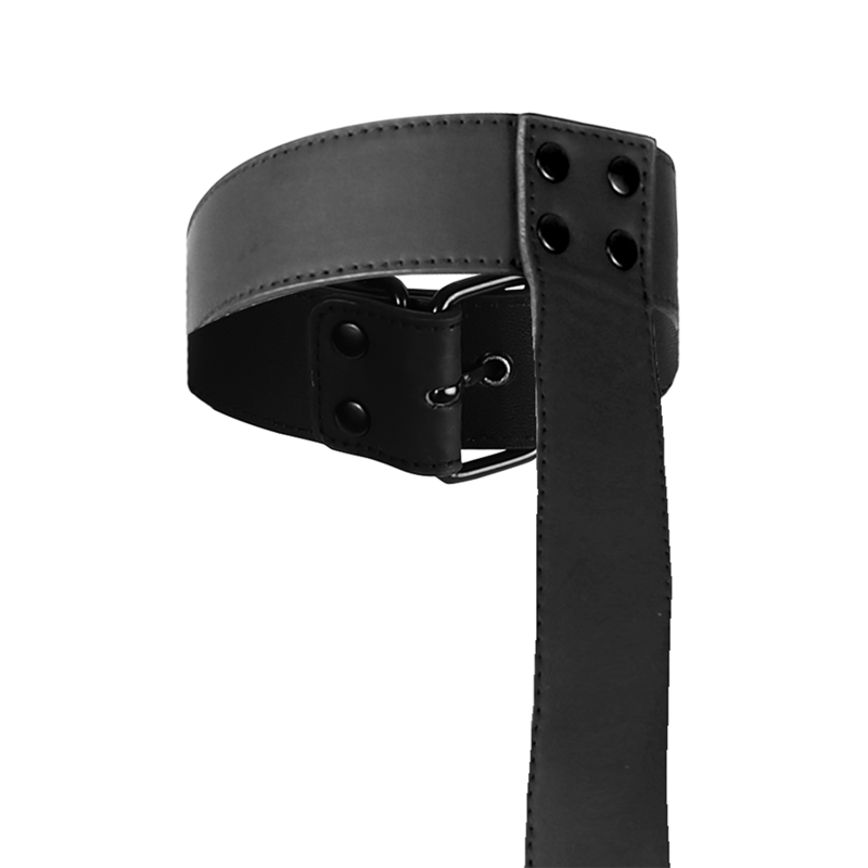FETISH SUBMISSIVE BONDAGE Ensemble Retenue Corps Col Poignets — accessoires inclus