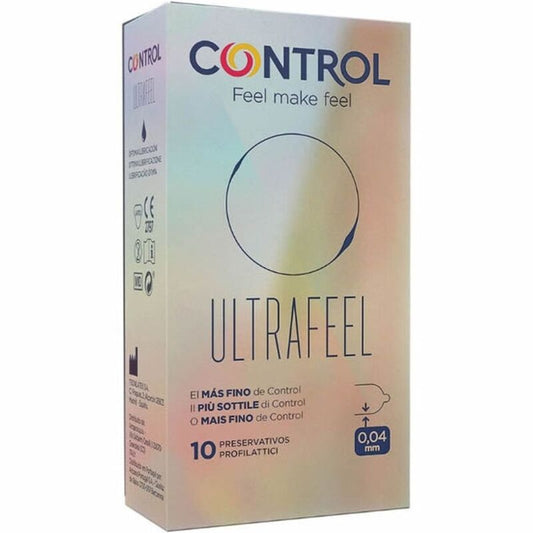 CONTROL CONDOMS Adapta Finissimo Ultrafeel 10 Unités - Aura Intime