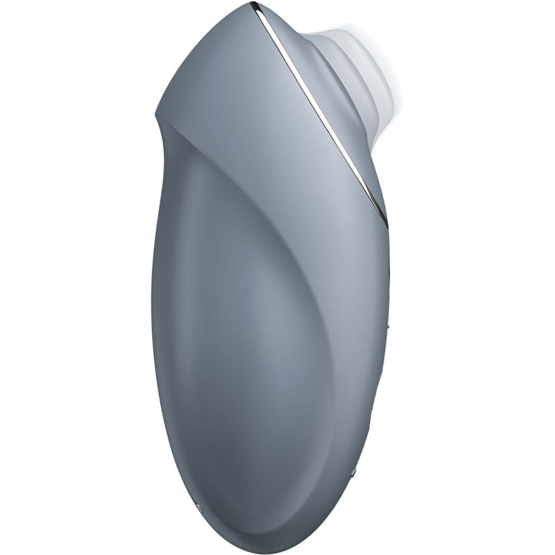 SATISFYER LAYONS TAP & CLIMAX 1 VIBRATEUR LAY-ON GRIS — vue détaillée