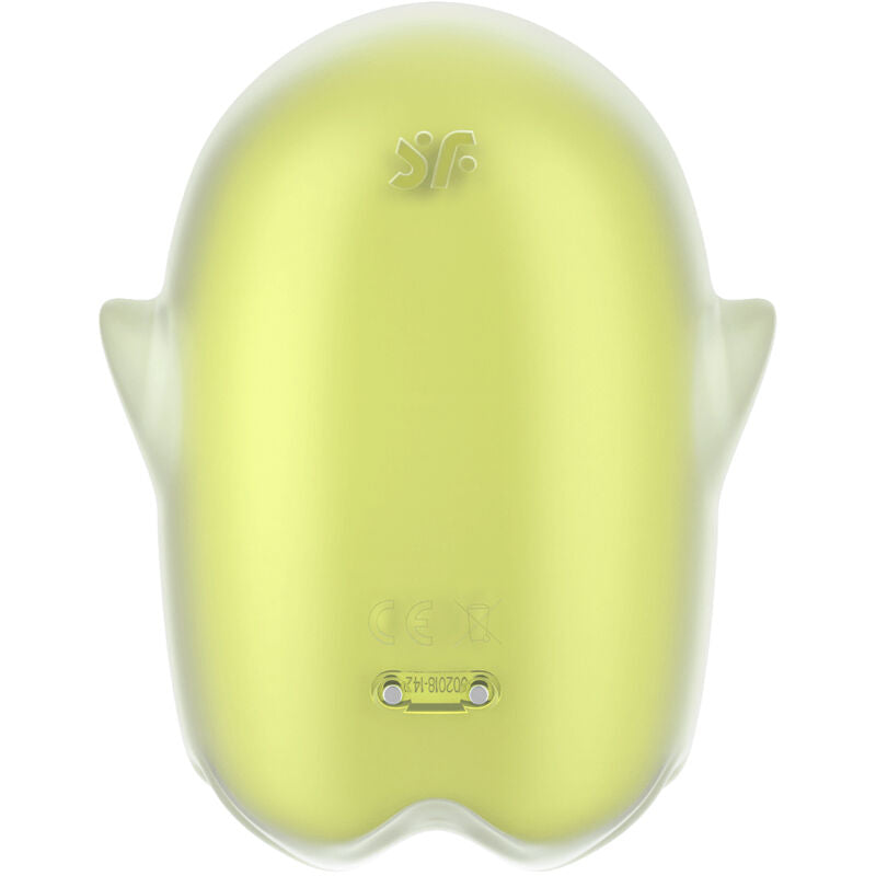SATISFYER AIR PULSE Glowing Ghost Air Pulse & Vibrateur Jaune — vue alternative