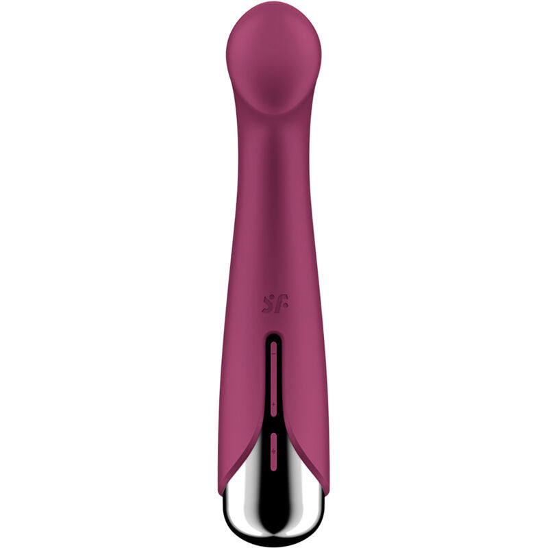 SATISFYER VIBRATOR SPINNING G-SPORT 1 VIBRATEUR ROTATOR ROUGE - Aura Intime