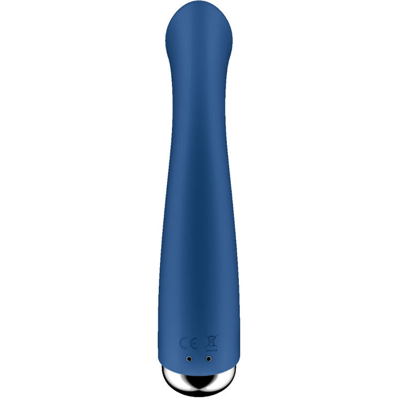 SATISFYER VIBRATOR SPINNING G-SPORT 1 VIBRATEUR ROTATOR BLEU — vue alternative
