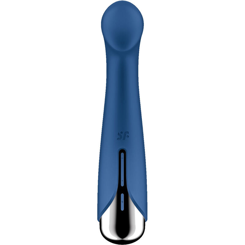 SATISFYER VIBRATOR SPINNING G-SPORT 1 VIBRATEUR ROTATOR BLEU - Aura Intime
