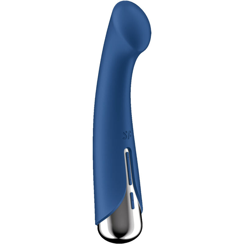 SATISFYER VIBRATOR SPINNING G-SPORT 1 VIBRATEUR ROTATOR BLEU — vue détaillée