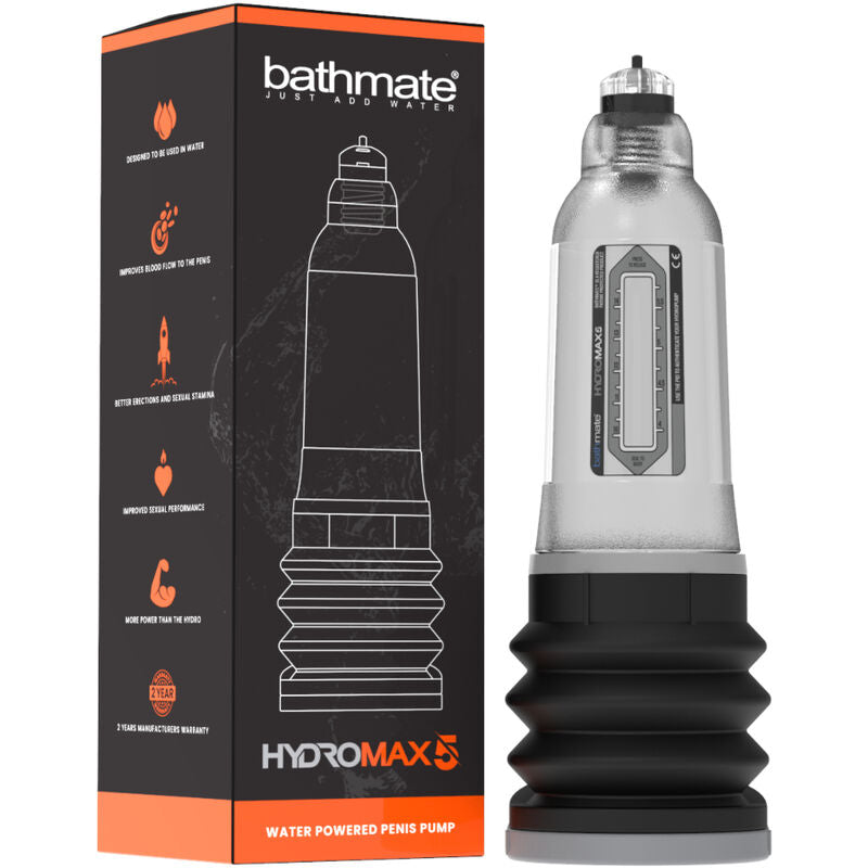 BATHMATE Hydromax 5 Transparent — vue détaillée