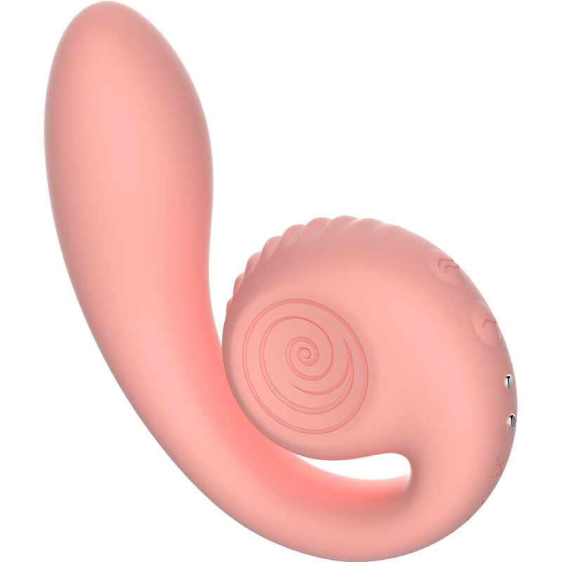SNAIL VIBE Stimulateur Double Gizi Rose - Aura Intime