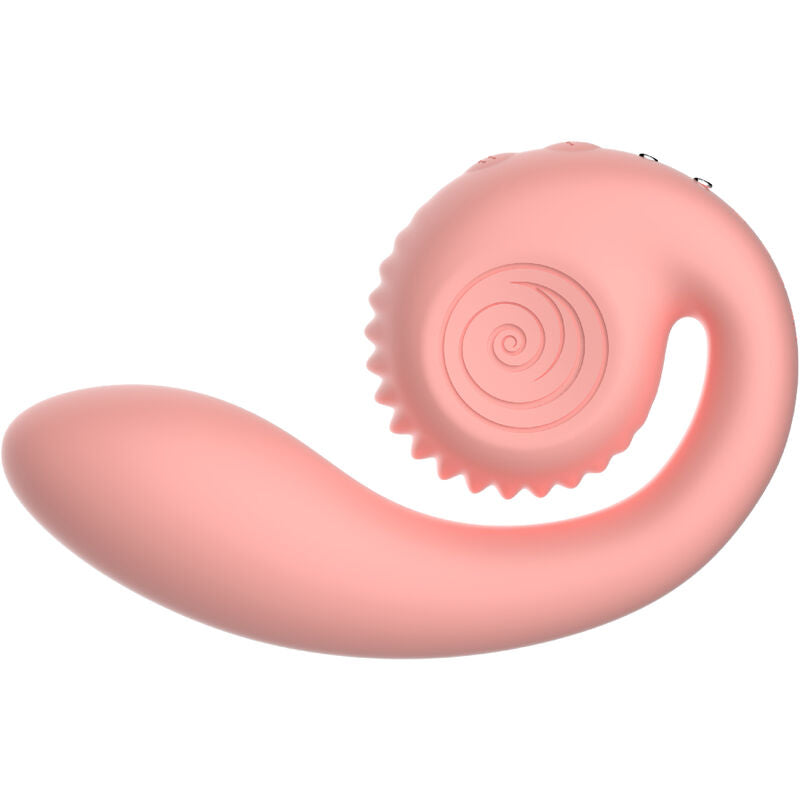 SNAIL VIBE Stimulateur Double Gizi Rose — vue alternative