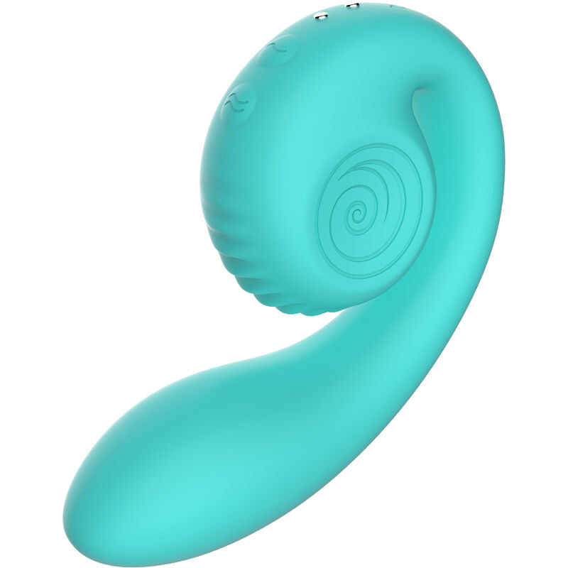 SNAIL VIBE Stimulateur Double Gizi Turquoise — vue détaillée