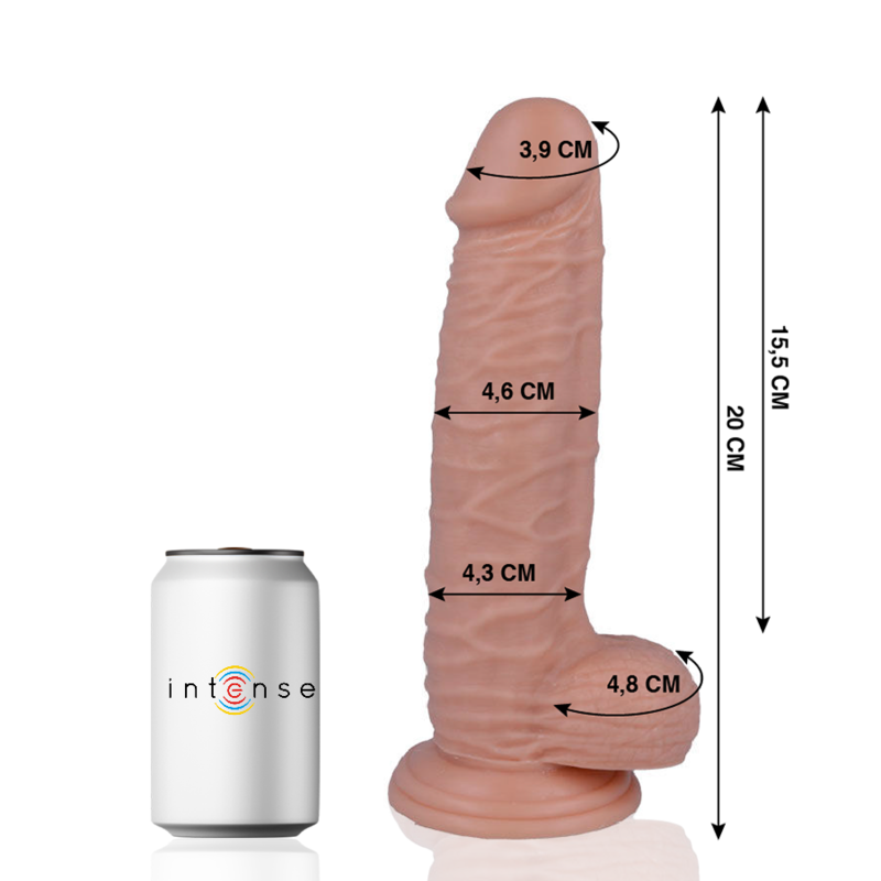 MR. INTENSE DILDOS 20 PÉNIS RÉALISTE 20 CM -O- 4.6 CM — vue détaillée