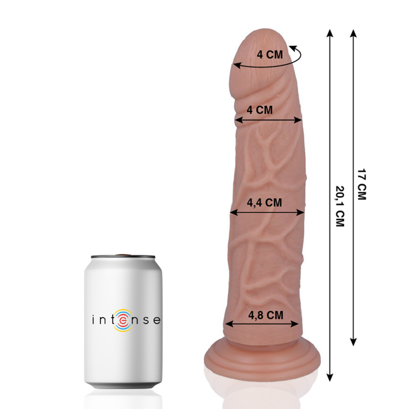 MR. INTENSE DILDOS 22 PÉNIS RÉALISTE 20.1 CM -O- 4.4 CM — vue détaillée