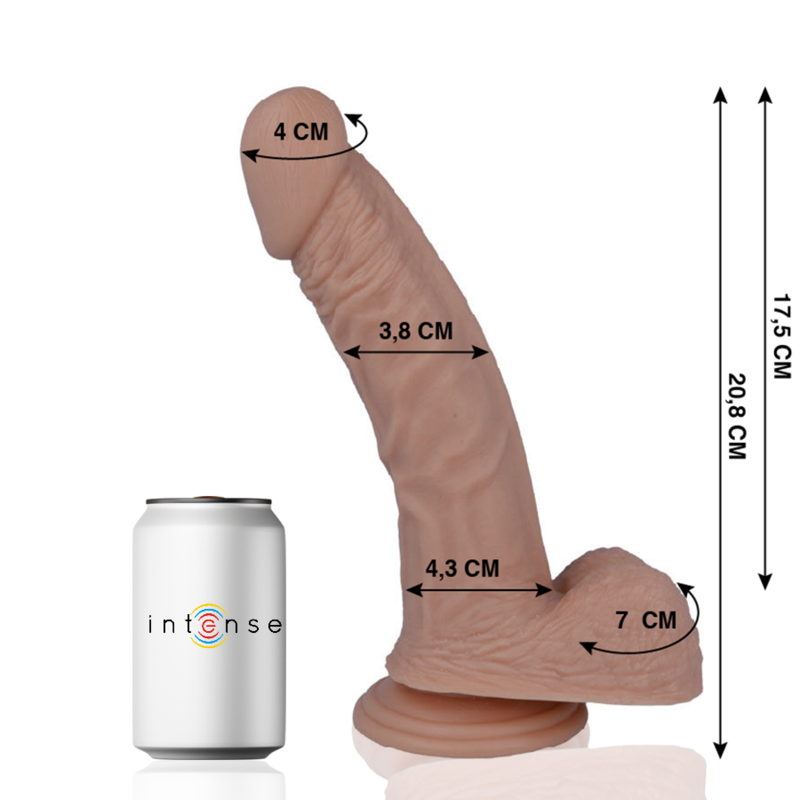 MR INTENSE - 23 Pénis Réaliste 20.8 Cm -O- 3.8 Cm