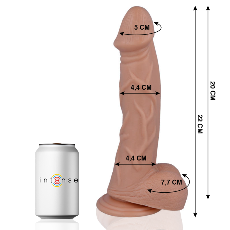 MR. INTENSE DILDOS 26 PÉNIS RÉALISTE 22 CM -O- 4.4 CM — vue détaillée