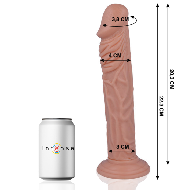 MR. INTENSE DILDOS 27 PÉNIS RÉALISTE 22.3 CM -O- 4 CM — vue détaillée