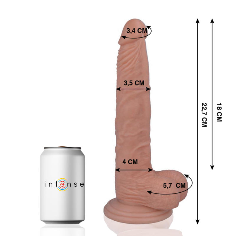 MR. INTENSE DILDOS 29 PÉNIS RÉALISTE 22.7 CM -O- 3.5 CM — vue détaillée