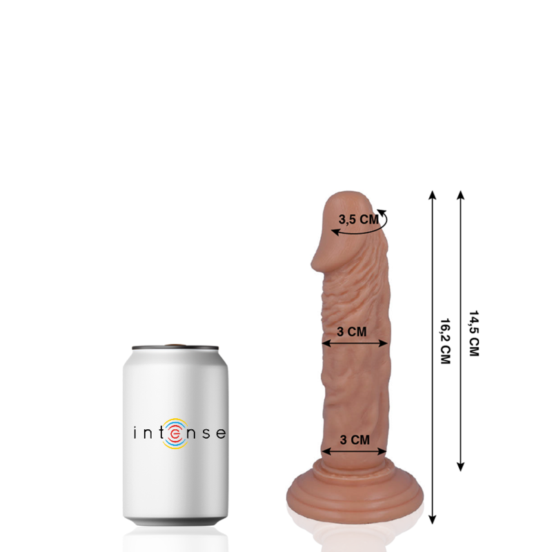 MR. INTENSE DILDOS 3 PÉNIS RÉALISTE 16.2 CM -O- 3 CM — vue détaillée