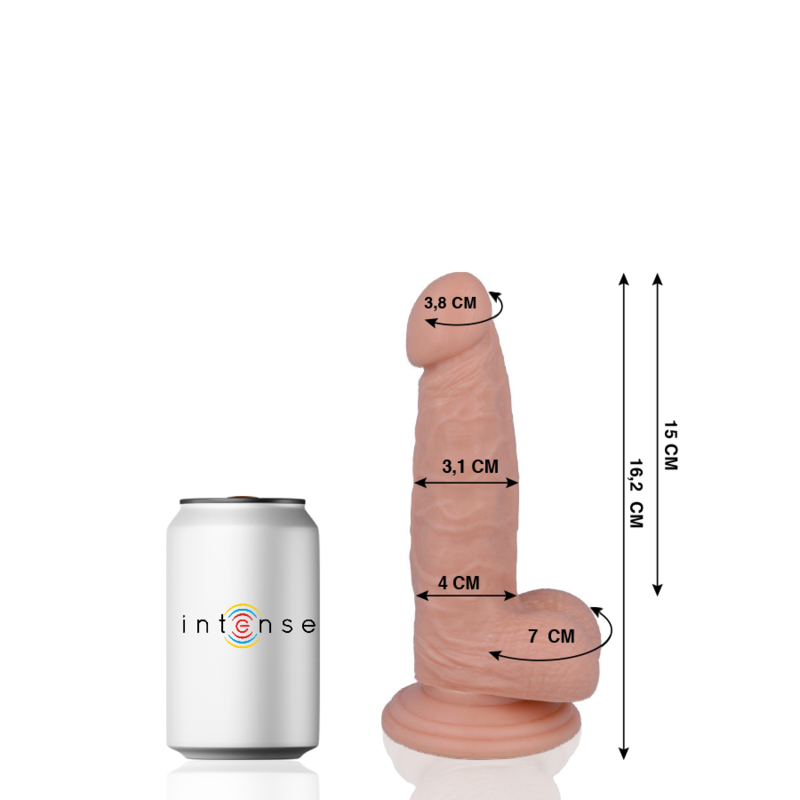MR INTENSE - 4 Pénis Réaliste 16.2 Cm -O- 3.1 Cm