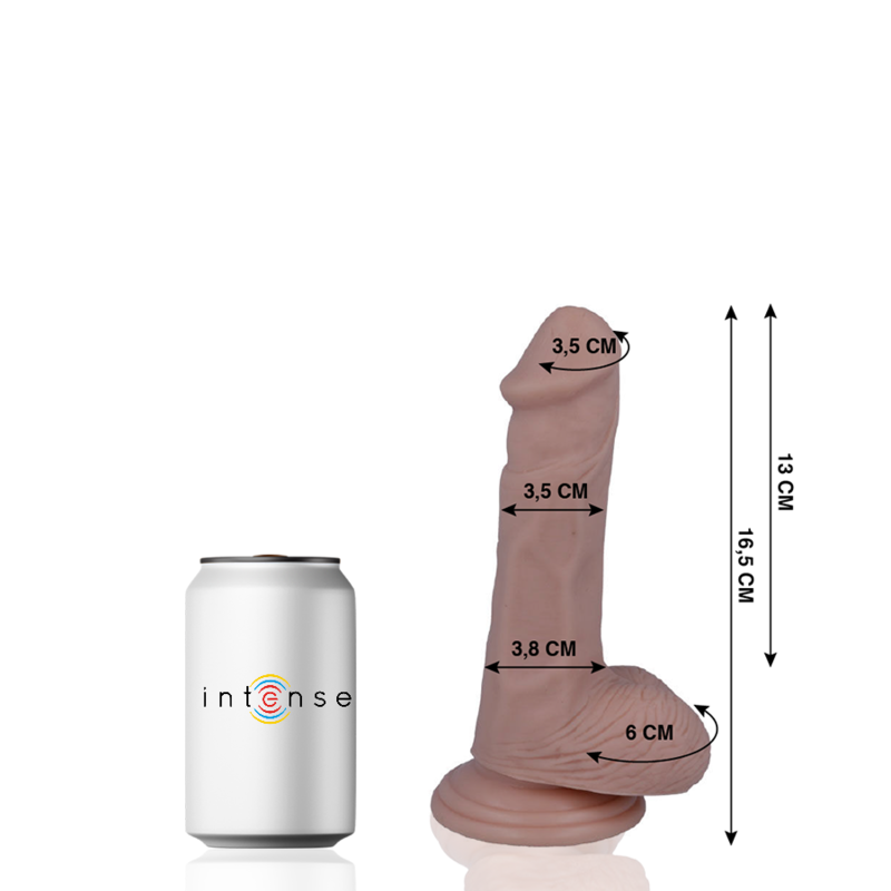 MR INTENSE - 5 Pénis Réaliste 16.5 Cm -O- 3.5 Cm