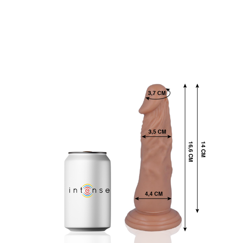 MR. INTENSE DILDOS 6 PÉNIS RÉALISTE 16.6 CM -O- 4.4 CM — vue détaillée