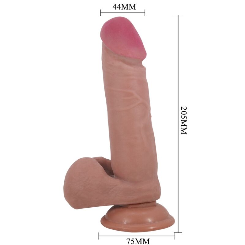PRETTY LOVE HIGH GRADE SÉRIE SLIDING SKIN GODE RÉALISTE VENTOUSE SLIDING SKIN FL... — vue arrière