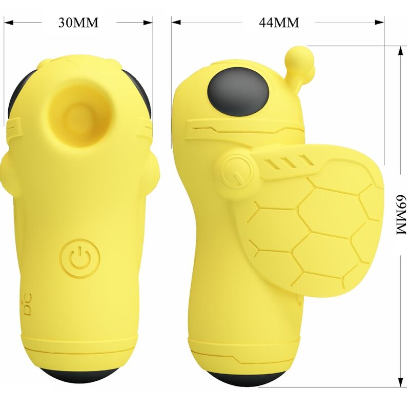 PRETTY LOVE SMART Mini Jouets Amusants Par Magic Bee Vibrateur Sucker — vue détaillée