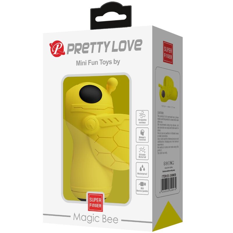 PRETTY LOVE SMART Mini Jouets Amusants Par Magic Bee Vibrateur Sucker — vue alternative