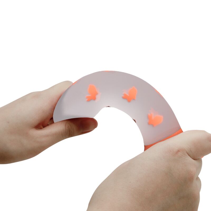 PRETTY LOVE - Gode Magique Nightfall Sans Vibration Orange Lumineux