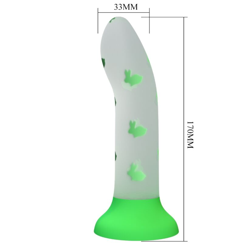 PRETTY LOVE FLIRTATION GODE MAGIQUE NIGHTFALL SANS VIBRATION VERT LUMINEUX - Aura Intime