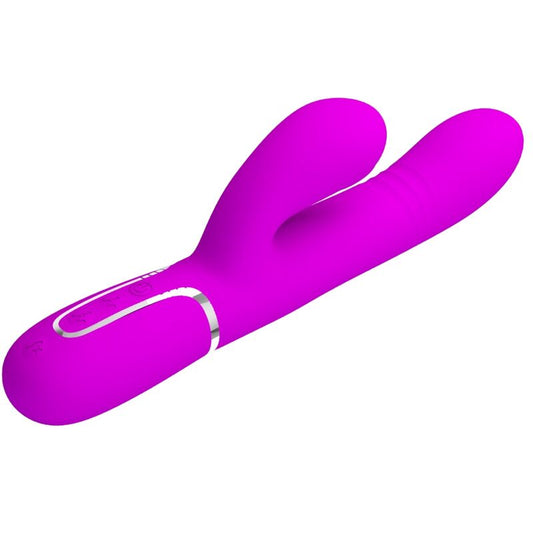 PRETTY LOVE FLIRTATION VIBRATEUR MULTIFONCTION G-SPOT FUCHSIA - Aura Intime
