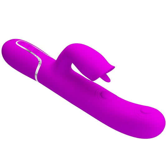 PRETTY LOVE - Vibrateur Lapin À Lécher Fuchsia